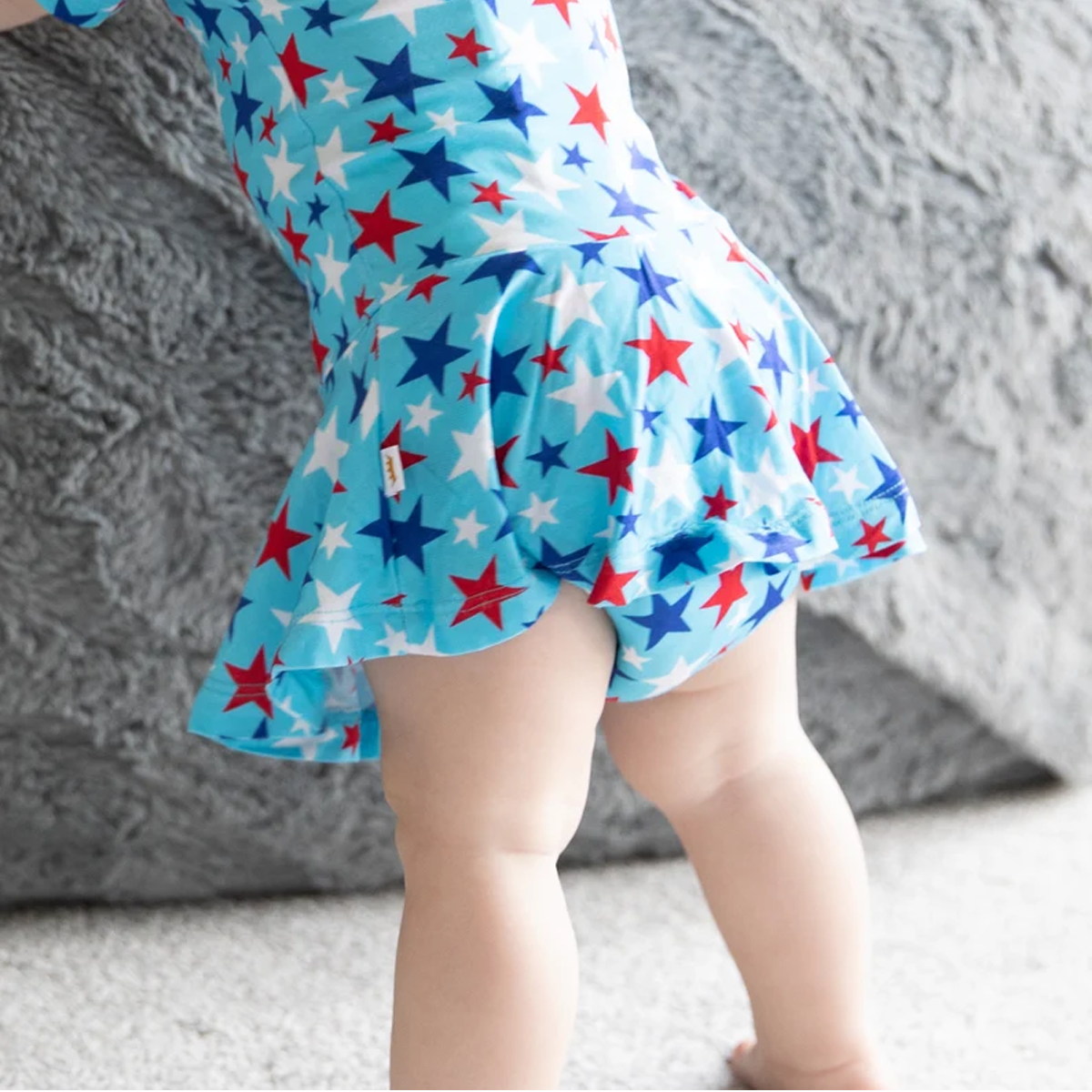 Fourth of July Baby Twirl Bodysuit