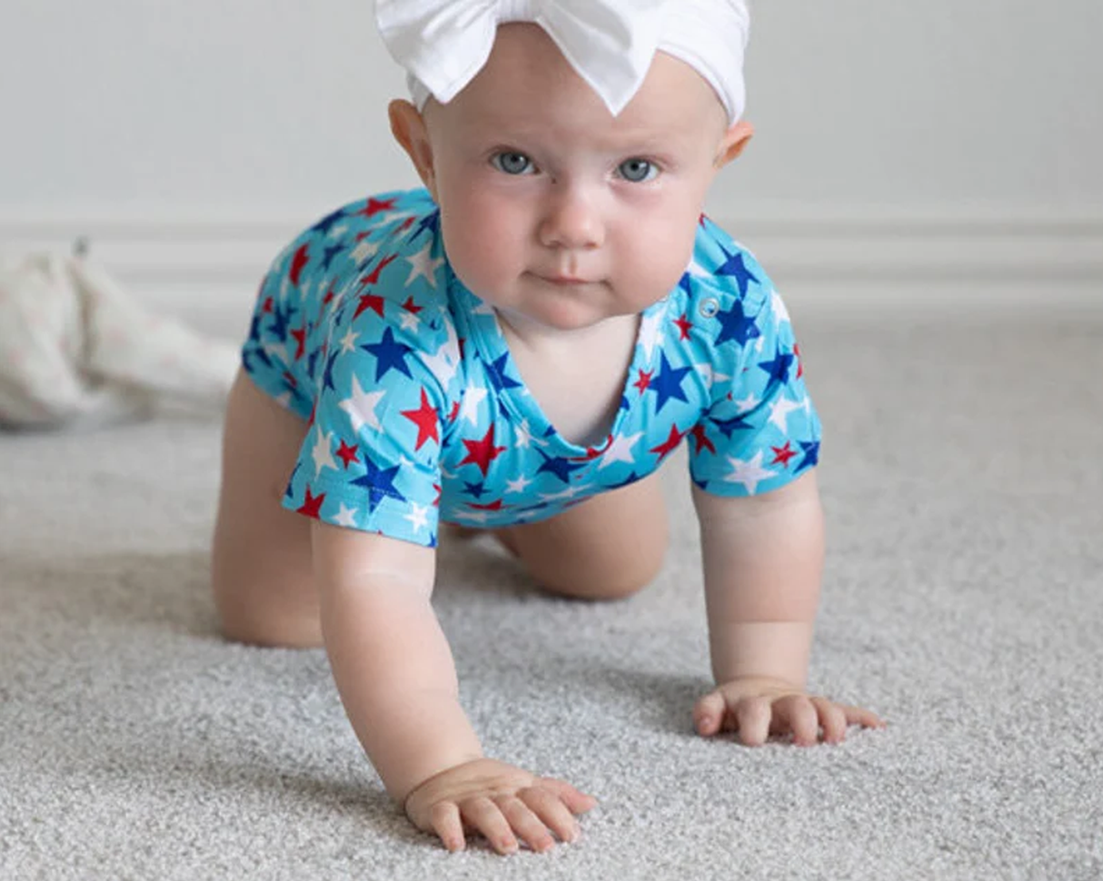 Fourth of July Baby Twirl Bodysuit