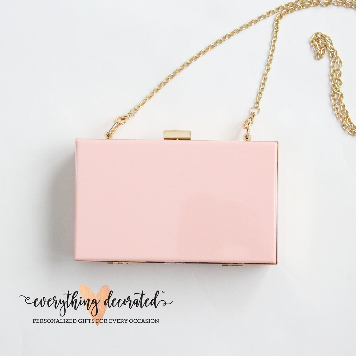 Personalized Acrylic Purse