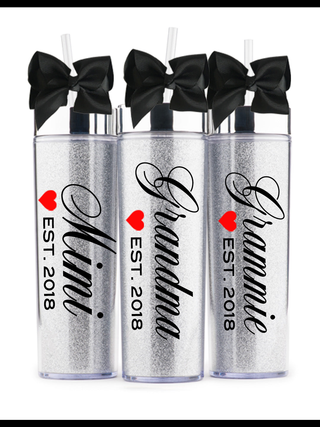 Grandma Tumbler with Lid and Straw