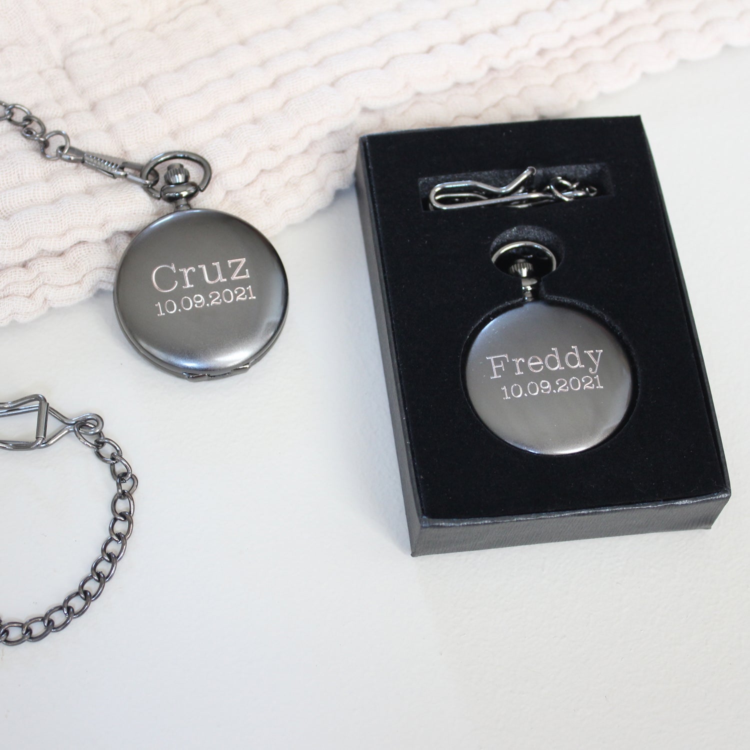 Pocket Watch - Gunmetal