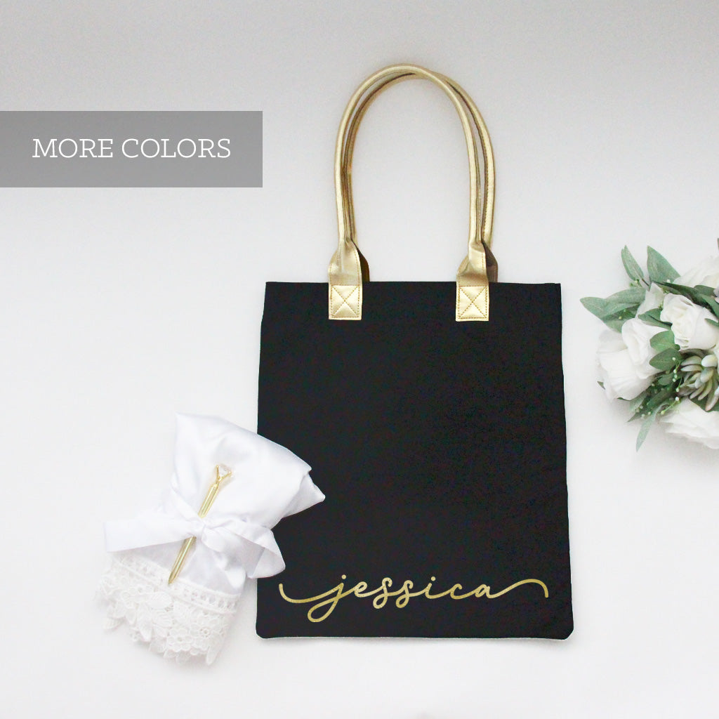 Personalized Tote Bags for Bridesmaid Gift