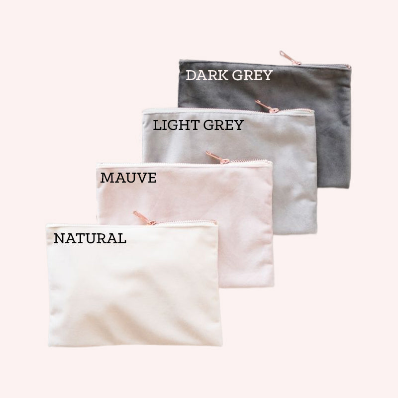 Monogram Velvet Makeup Bag