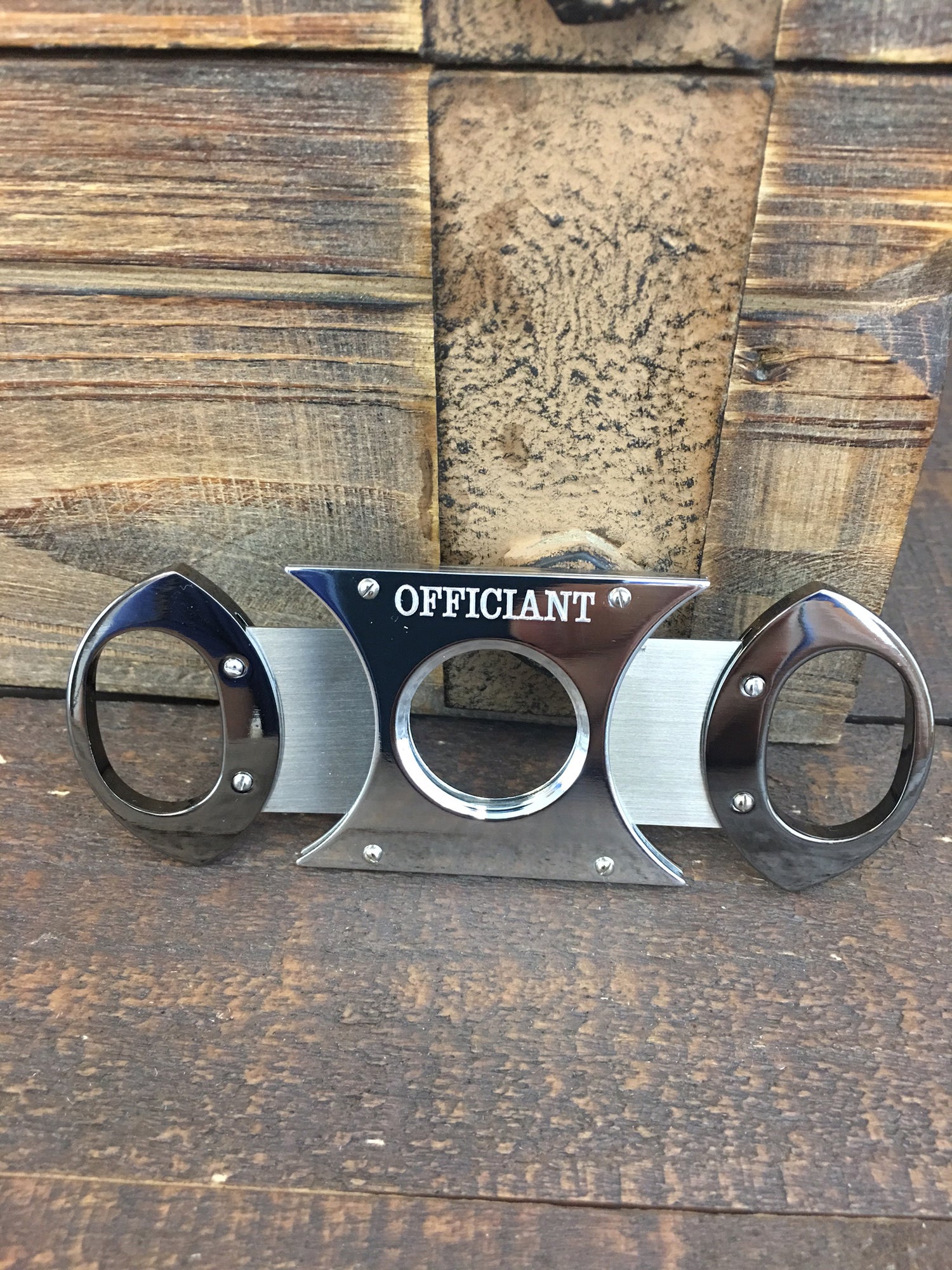 engraved cigar cutter