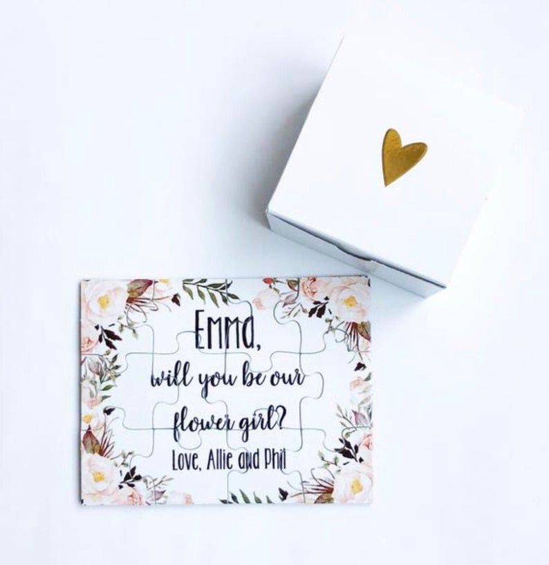 Flower Girl Proposal