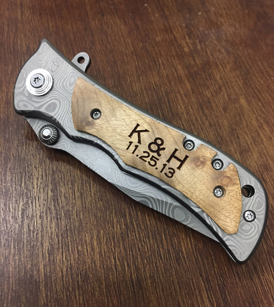 Pocket Knife Engraved
