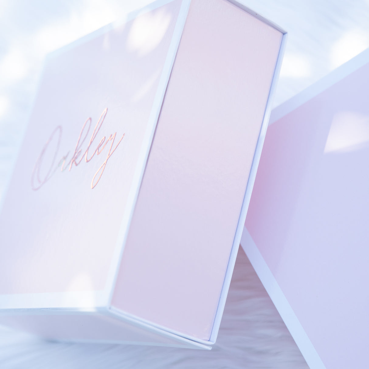 Pink Bridesmaid Gift Boxes