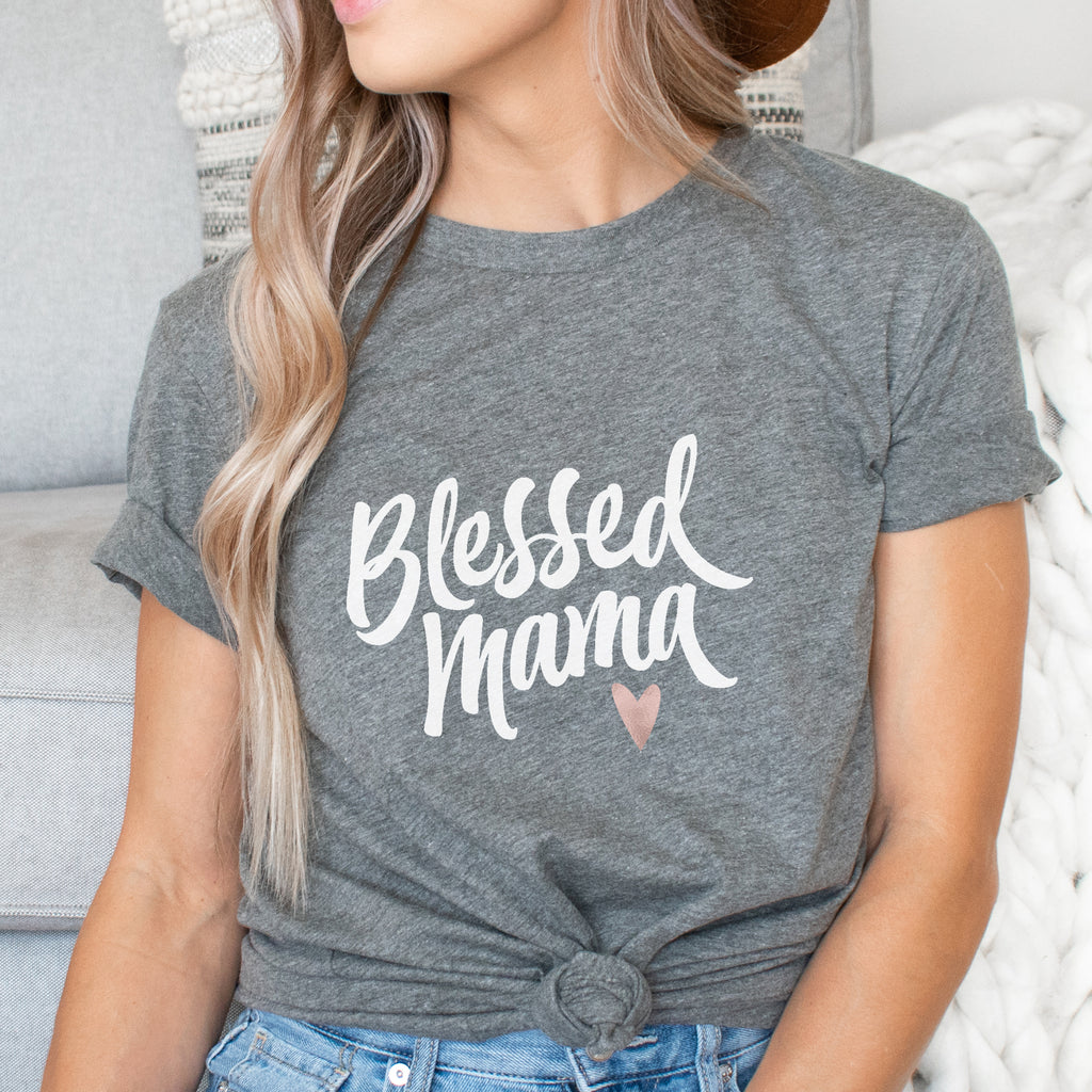 Blessed Mama T Shirt