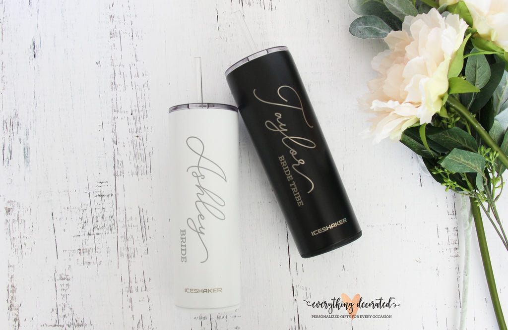 Personalized Bride Tribe Tumblers