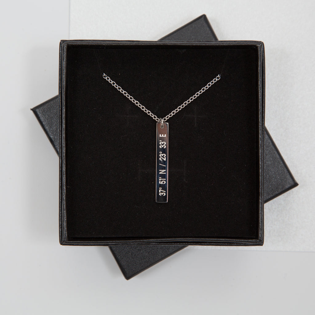 Vertical Bar Necklace