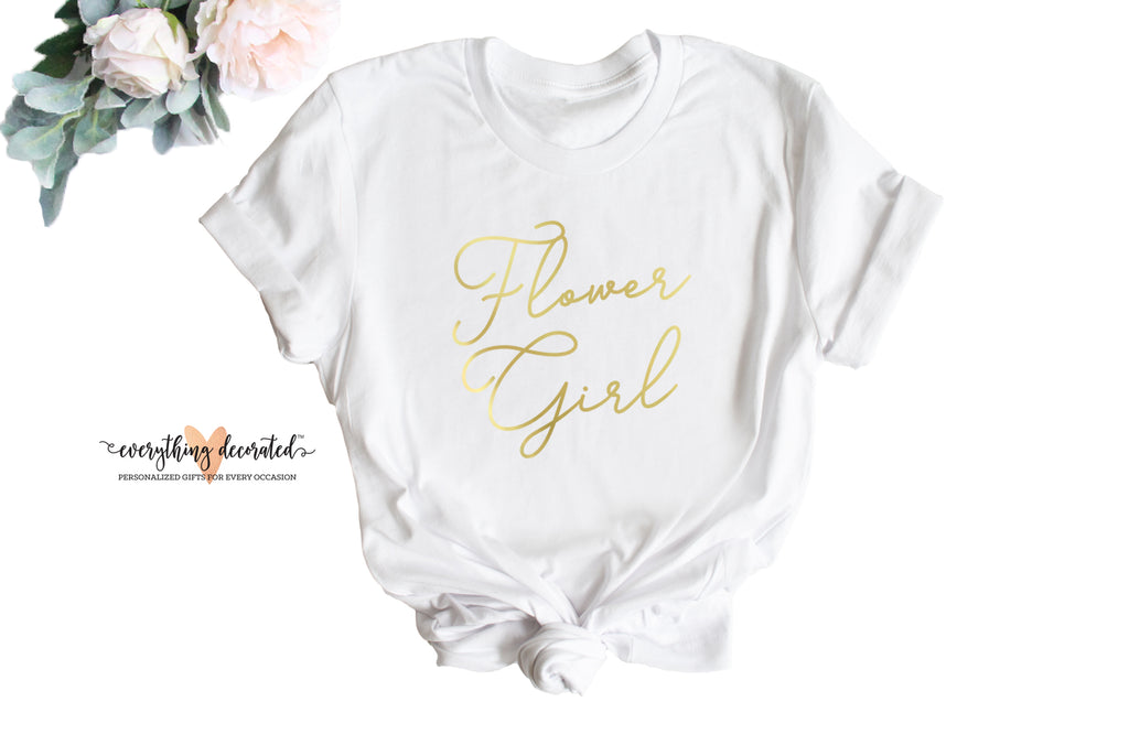 Flower Girl Shirt