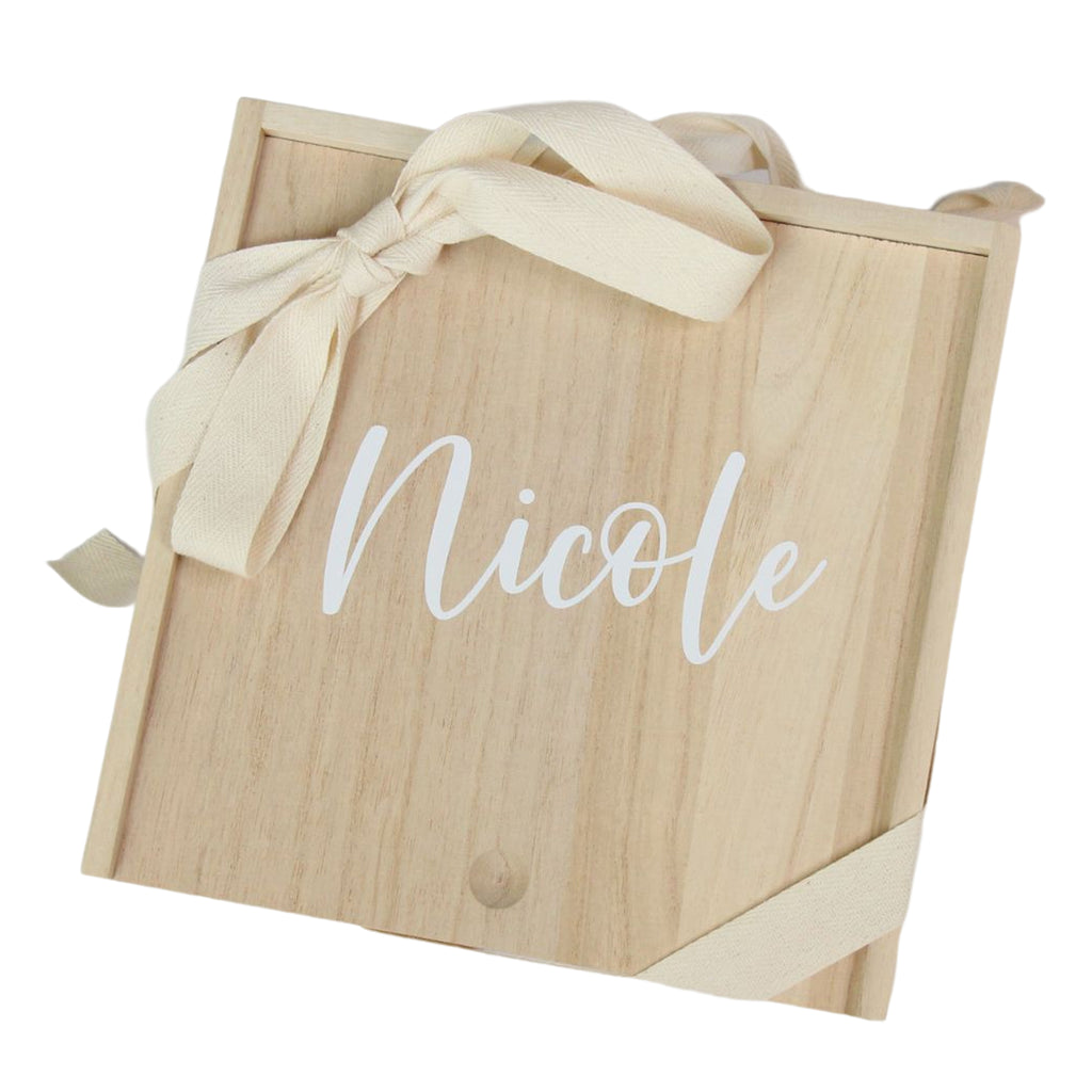 Personalized Wooden Gift Box