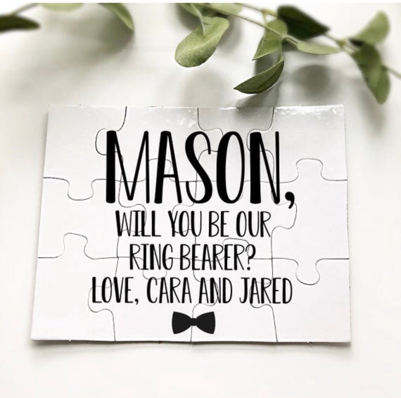 Ring Bearer Puzzle