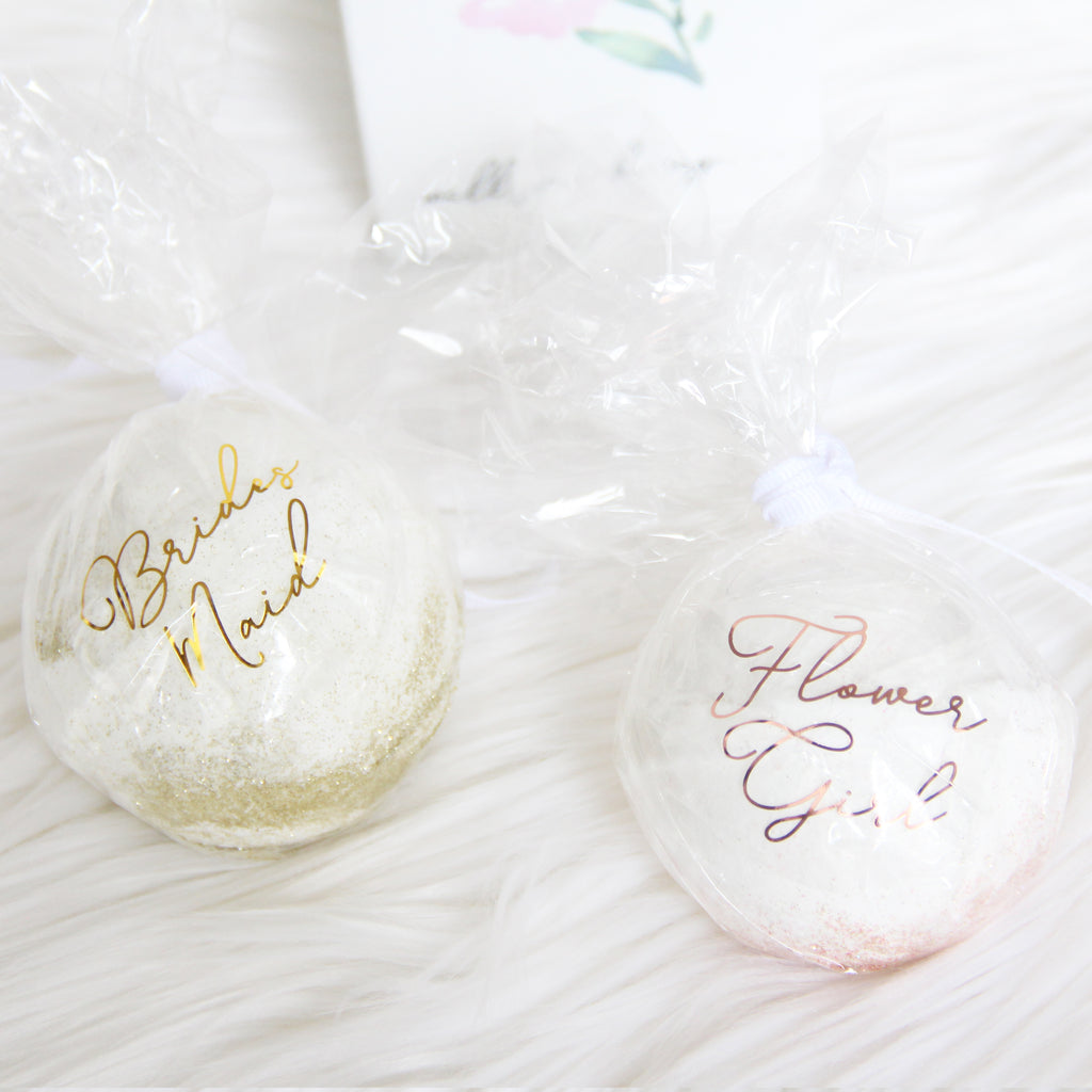 Bridal Party Proposal Bath Bombs