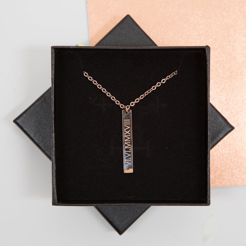 Vertical Bar Necklace