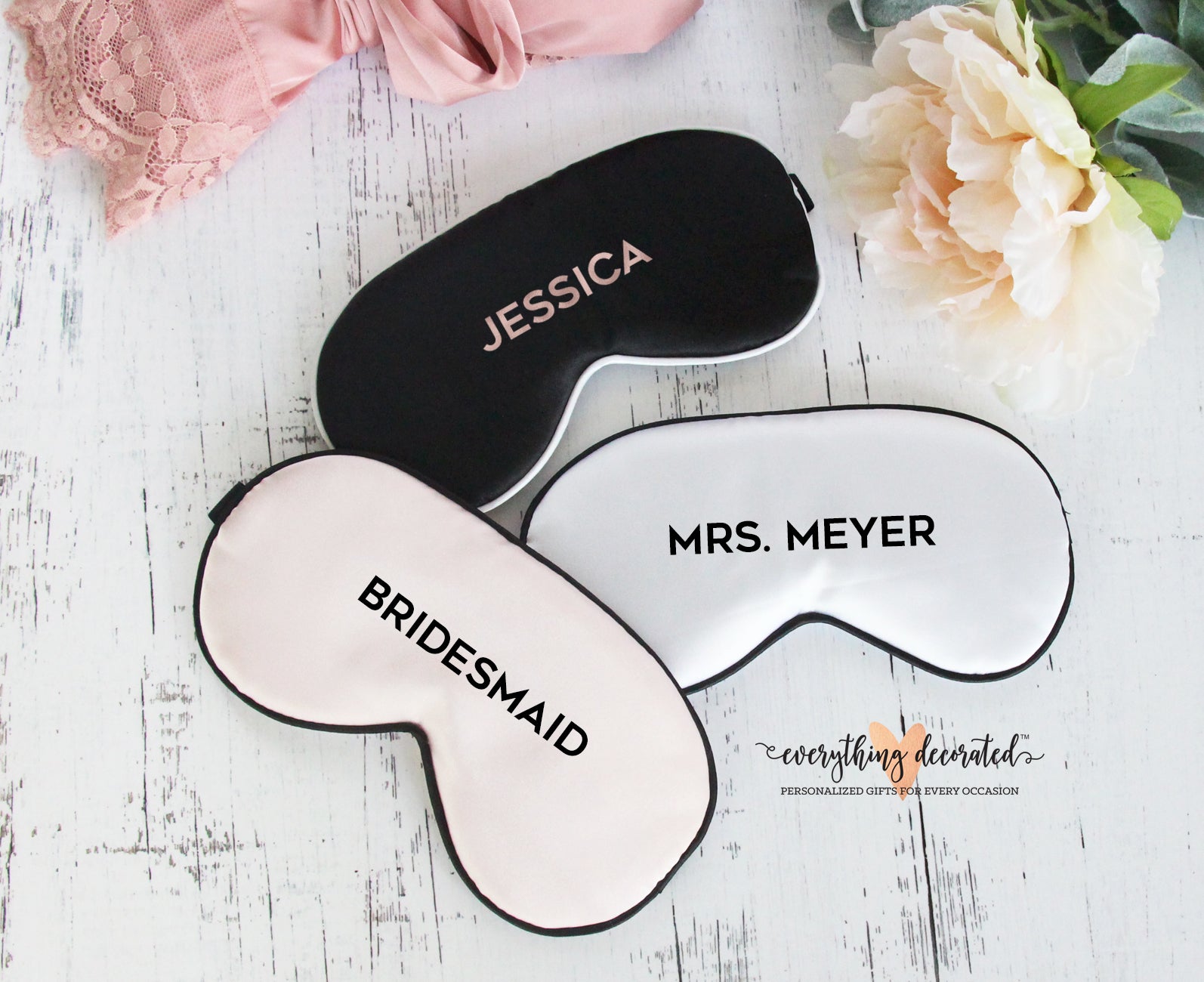 Custom Sleep Mask  Personalized Sleep Mask & Eye Mask