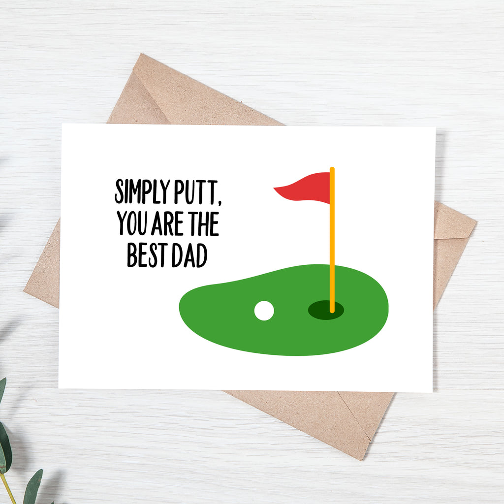 Simply Putt Father's Day Card