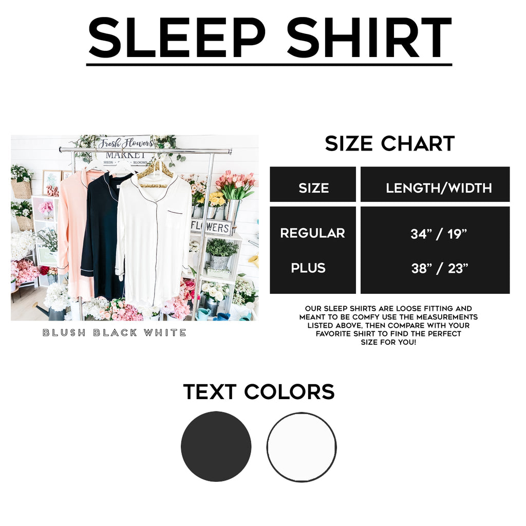 Monogram Sleep Shirt