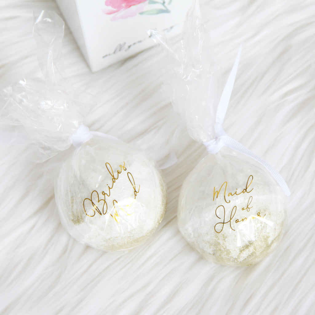 Bridal Party Proposal Bath Bombs