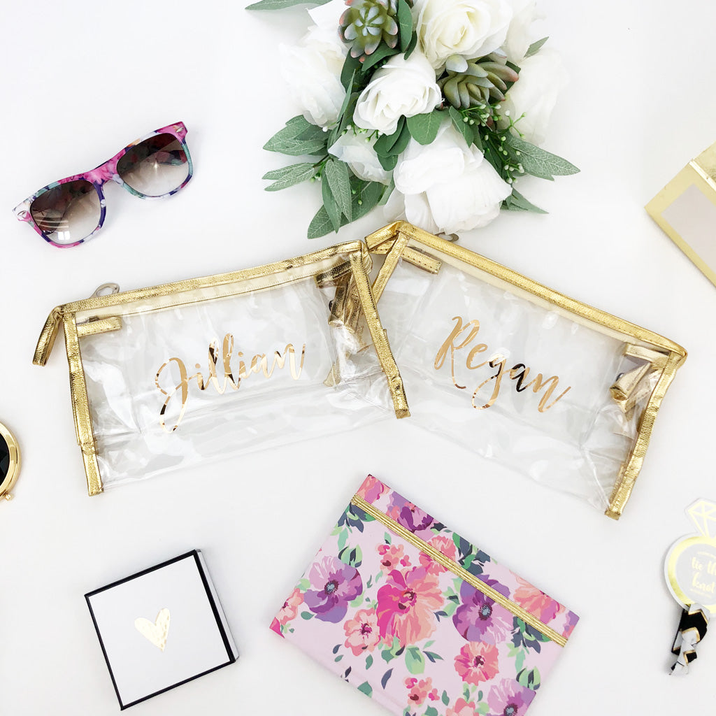 Clear Cosmetic Tote
