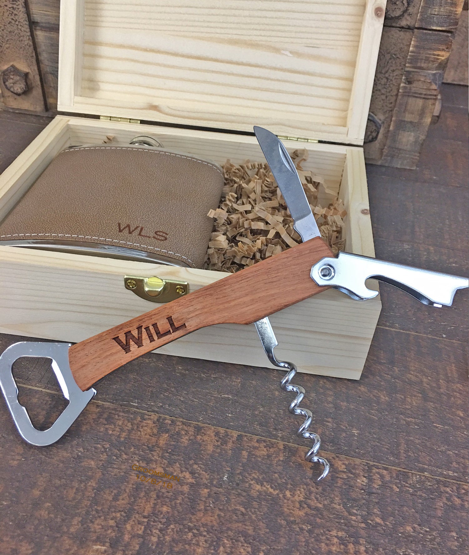 groomsman gift boxes