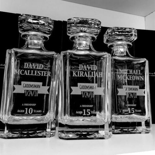 Groomsmen Decanters 