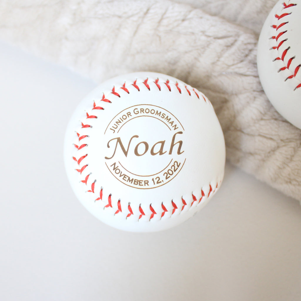 Custom Engraved Baseball