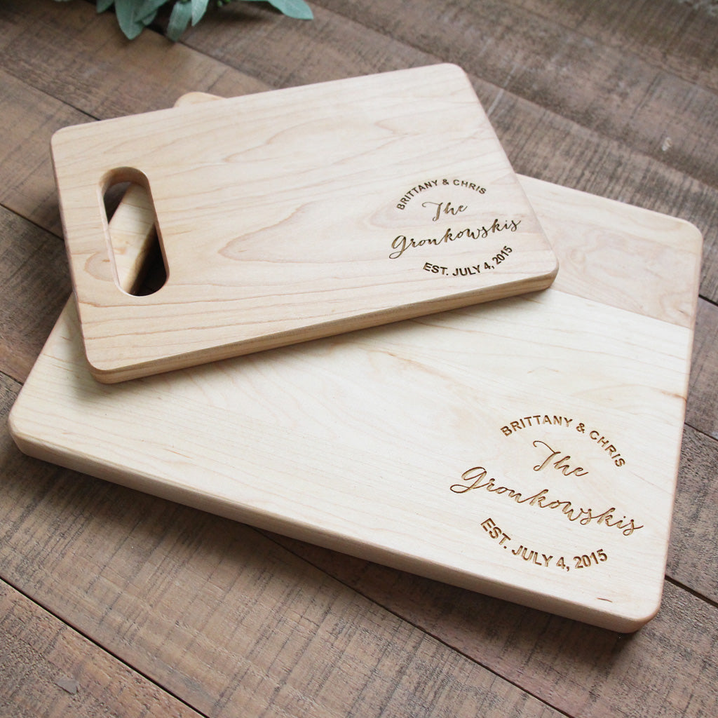 Personalized Cutting Boards