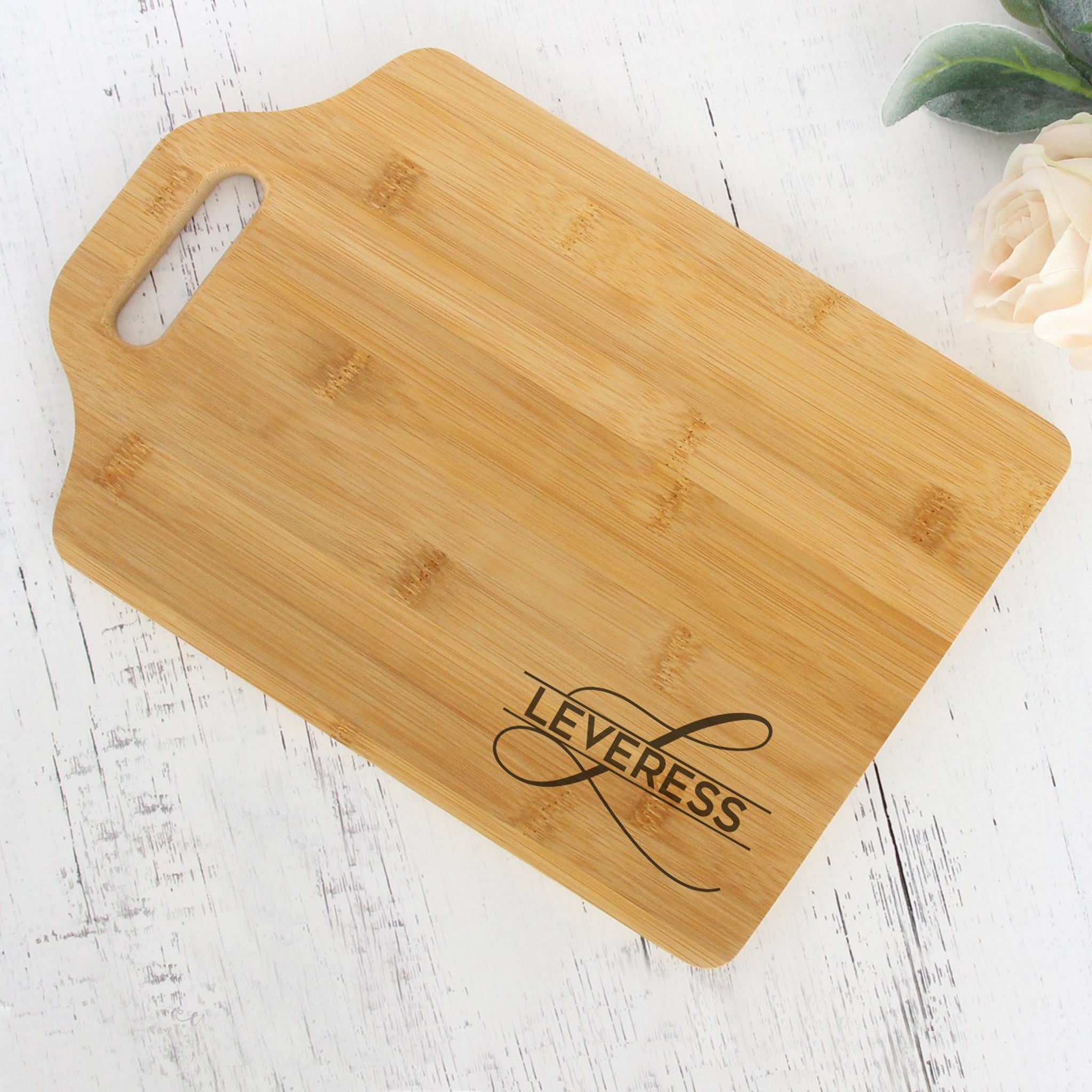 Personalized Passion Personalized Vintage - 10x7 Small Bamboo Cutting  Boards for Kitchen - Heavy Duty Wooden Chopping Boards