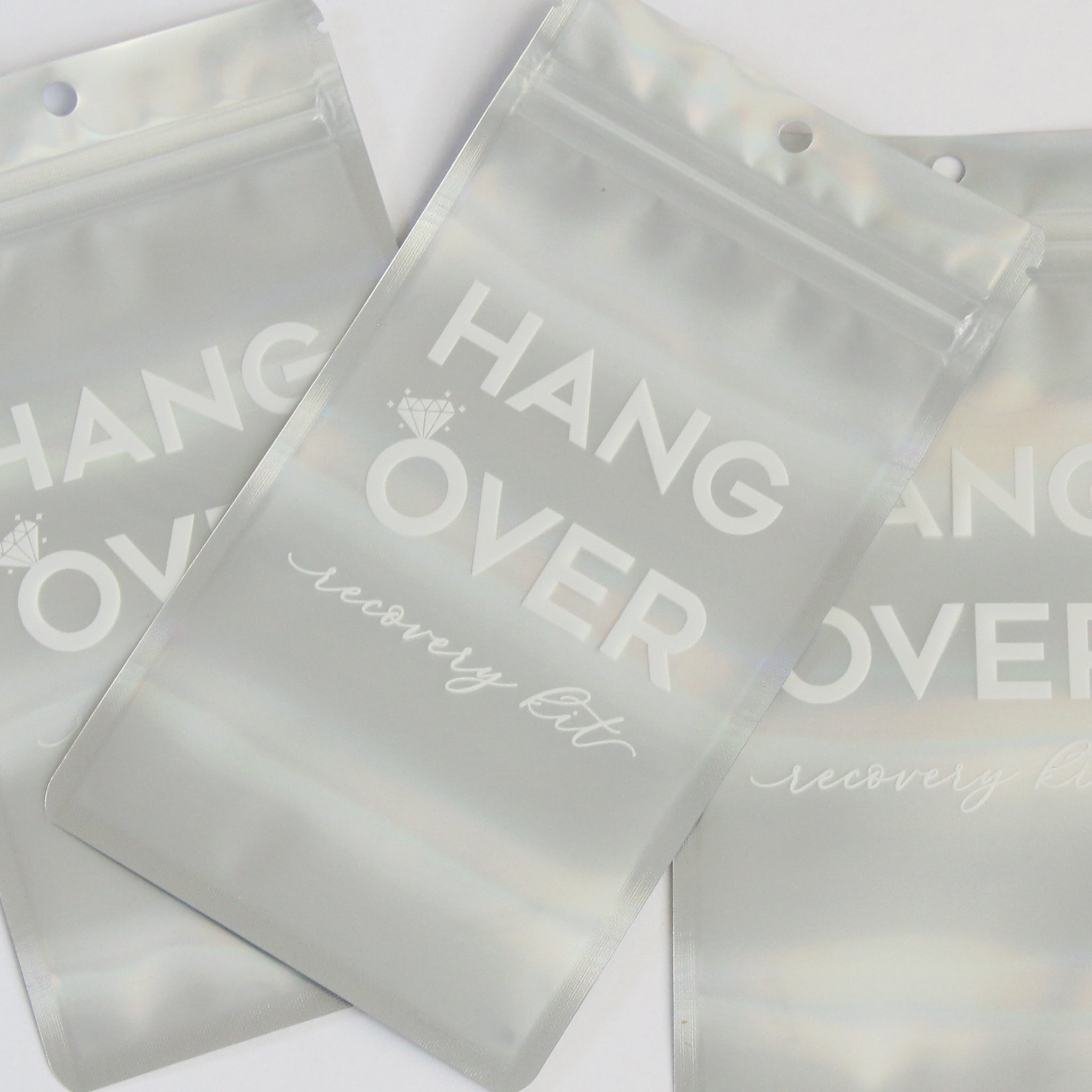 4 Pack of Hangover Kit Supplies, Bags, Kits, Items, Bachelorette Party  Favors